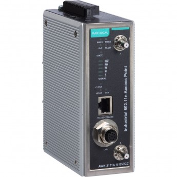 Беспроводной сетевой адаптер MOXA AWK-3131A-M12-RCC-EU Беспроводной сетевой адаптер MOXA AWK-3131A-M12-RCC-EU