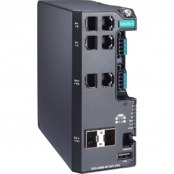 Коммутатор MOXA EDS-4008-4P-2GT-2GS-LVA Коммутатор MOXA EDS-4008-4P-2GT-2GS-LVA