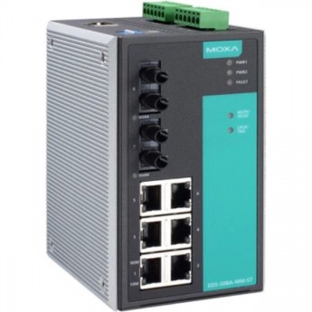 Коммутатор MOXA EDS-508A-MM-ST-T Коммутатор MOXA EDS-508A-MM-ST-T