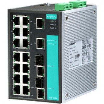 Коммутатор MOXA EDS-516A-MM-ST-T Коммутатор MOXA EDS-516A-MM-ST-T