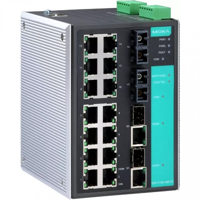 Коммутатор MOXA EDS-518A-T 00-06000964