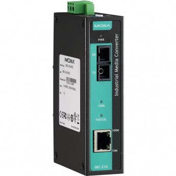 Медиаконвертер MOXA IMC-21A-S-SC Медиаконвертер MOXA IMC-21A-S-SC
